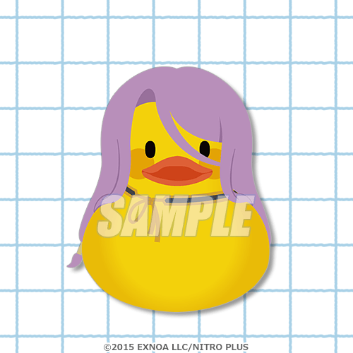 トウケンダックお風呂ソフビフィギュア(蜂須賀虎徹)